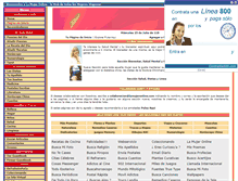 Tablet Screenshot of lamujeronline.com